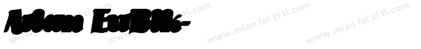 Atlan ExtBlk字体转换